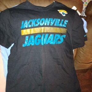 Nike Black and Blue Jacksonville Jaguars Tee